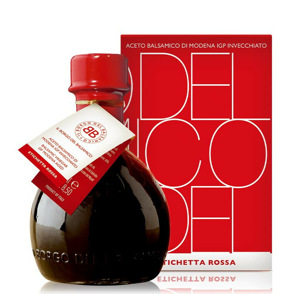 イル ボルゴ デル バルサミコ 250ml おしゃれ 酢 レッド イル ボルゴ デル バルサミコ イル ボルゴ バルサミコ IGP レッド 250ml
