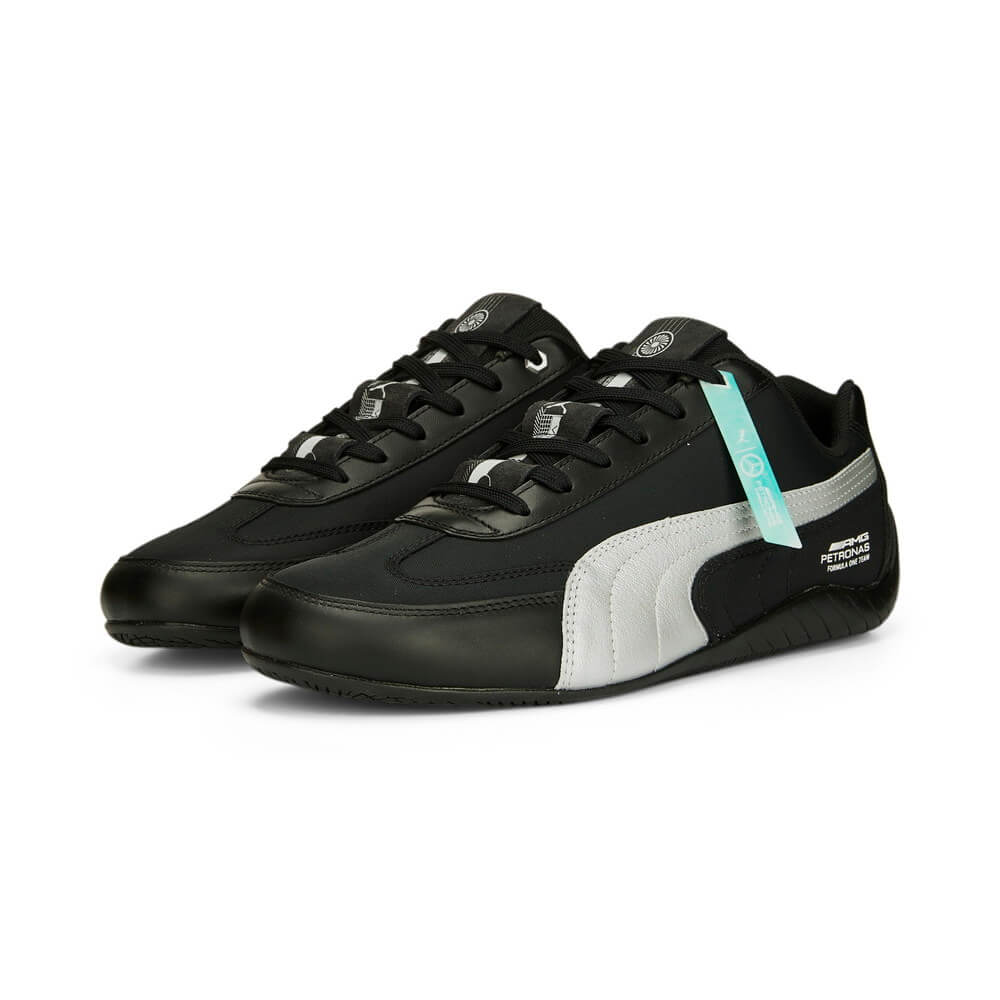 PUMA メンズ メルセデス MAPF1 スピードキャット PUMA BLACK-PUMA SILVER 靴 ファッション シューズ スポーツ ドライビング ドライブ 黒