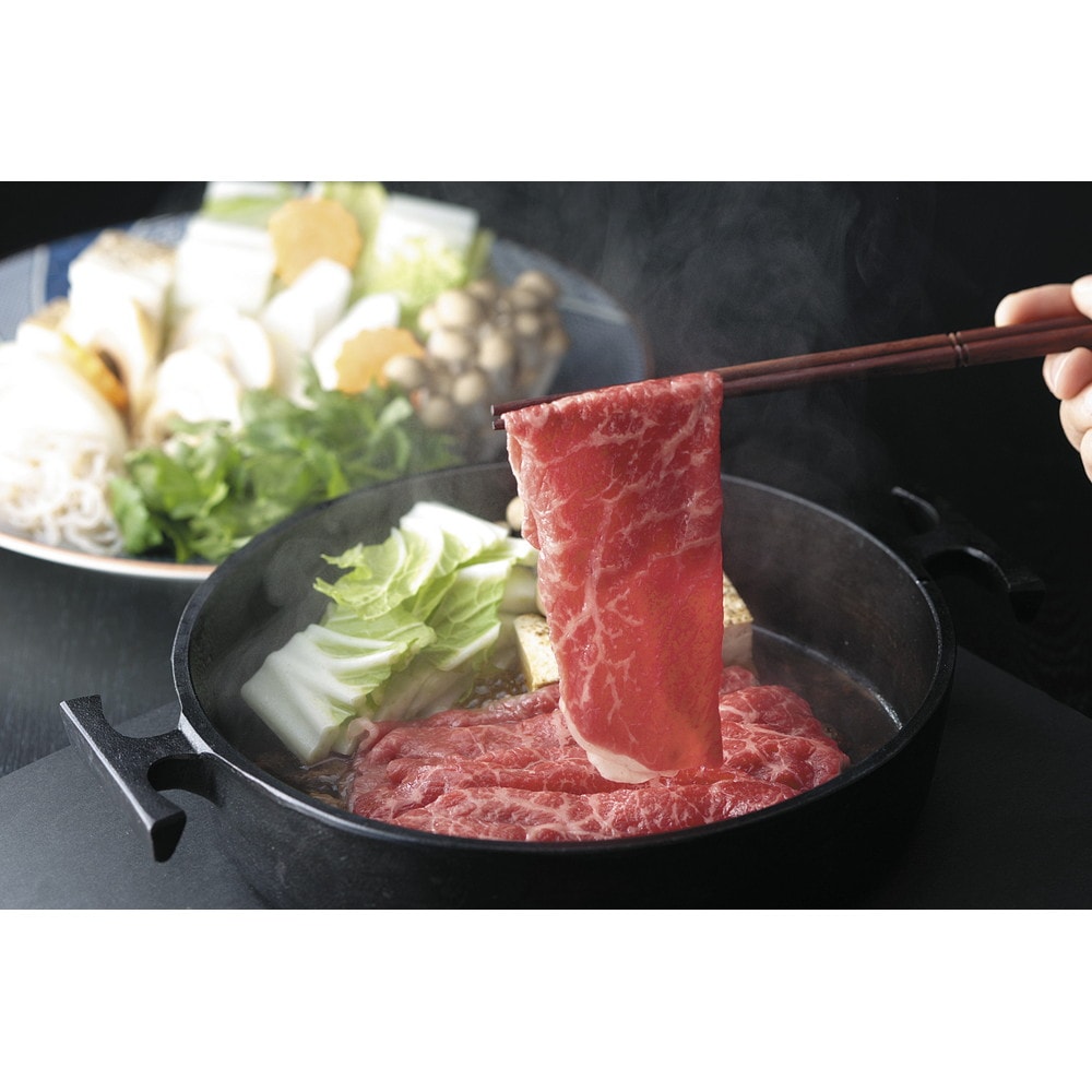 うさマート 楽天市場店の佐賀牛 すき焼き&しゃぶしゃぶ用 計300g 国産牛 佐賀牛 しゃぶしゃぶ ブランド品 高級 ギフト｜アングル2