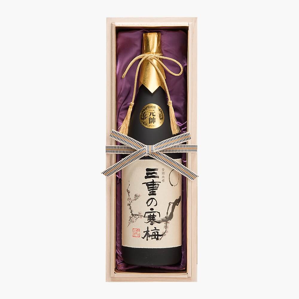 父の日2024 丸彦酒造 三重の寒梅 元帥 大吟醸 桐箱入 1800ml 父の日 ギフト 日本酒 清酒 地酒 大吟醸 お祝い 贈り物