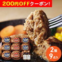 200円OFFクーポン お中元 ギフト 2025 丸大食品 ビストロ倶楽部鉄板焼ハンバーグ 2種9点入 ソース2種付 御中元 夏ギフト 惣菜 ハンバーグ 鉄板焼