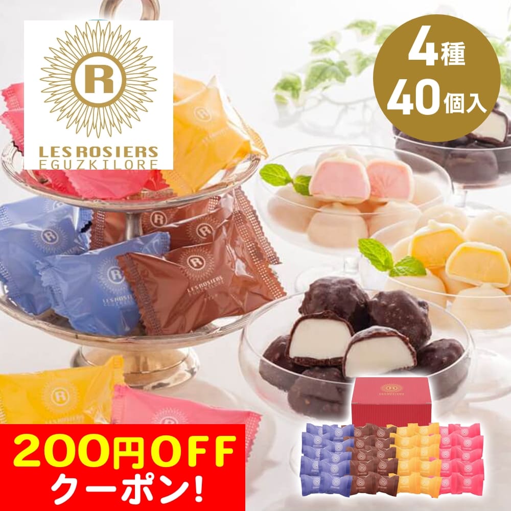 200円OFFクーポン お中元 ギフト 2025 東京 「銀座京橋 レ ロジェ エギュスキロール」 ショコラアイスボール 4種40個入 御中元 夏ギフト アイス アイスクリームのサムネイル
