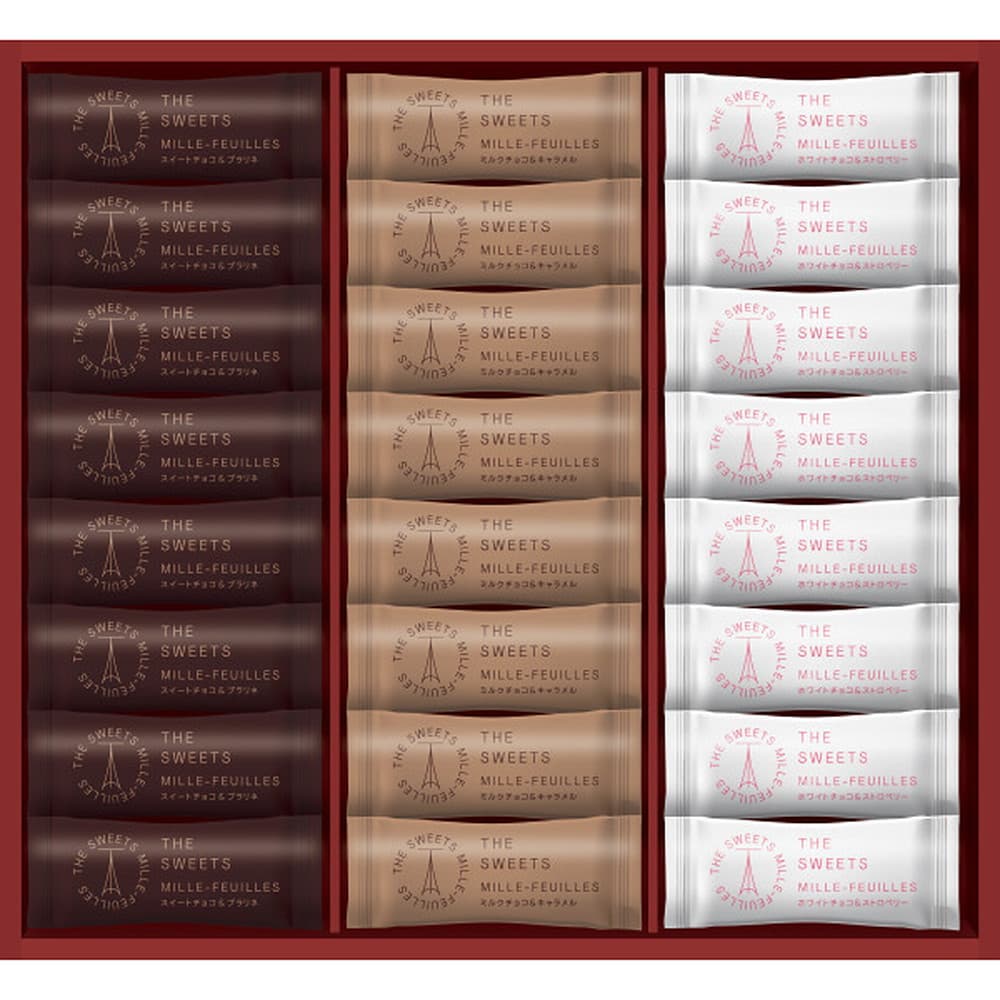 お歳暮 ギフト 2023 ザ・スウィーツ ミルフィーユ 3種24個入 ミルフィーユ クッキー セット 詰合せ 贈答品のサムネイル