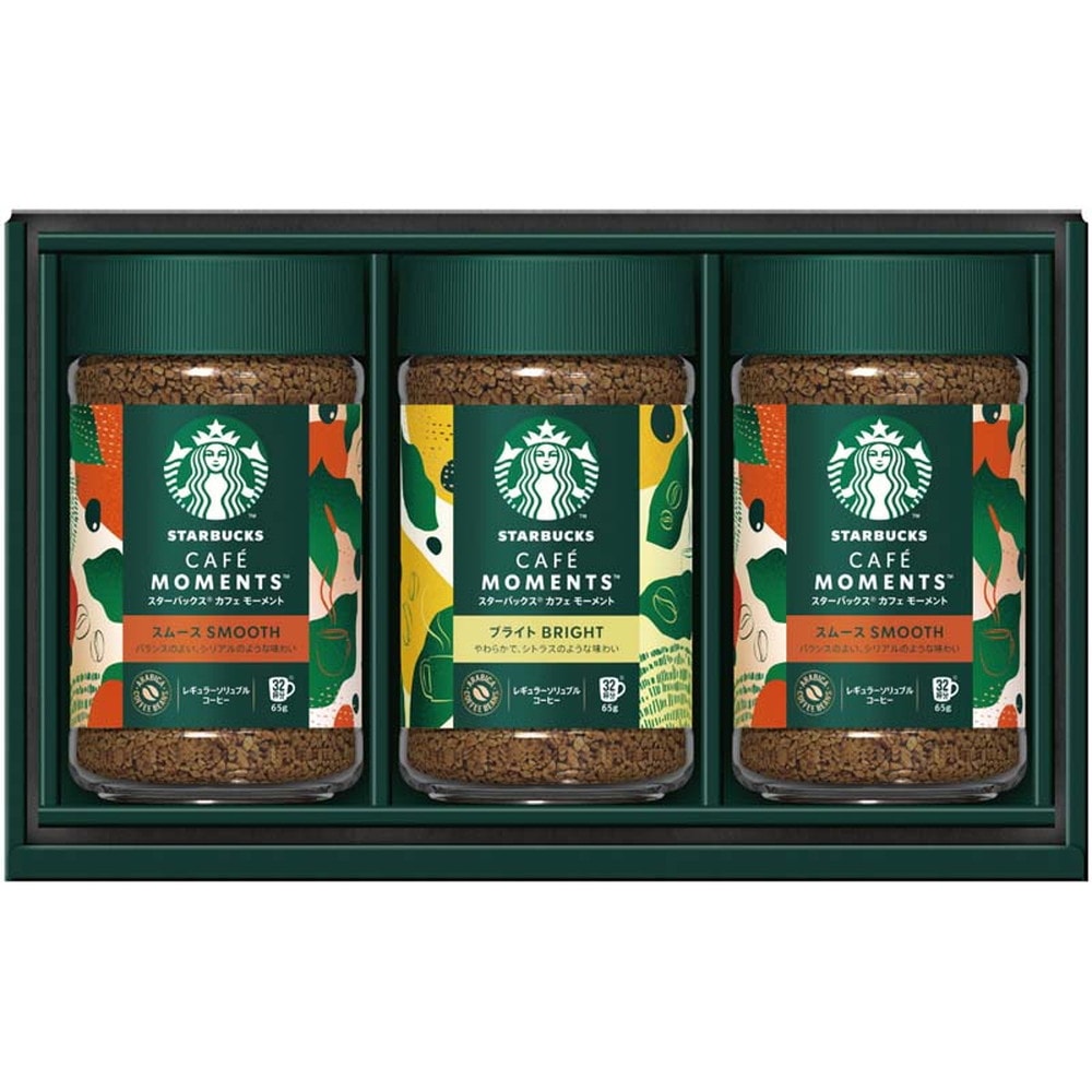 お歳暮 ギフト 2025 スターバックス カフェモーメントギフト 2種3本入 御歳暮 冬ギフト インスタントコーヒー