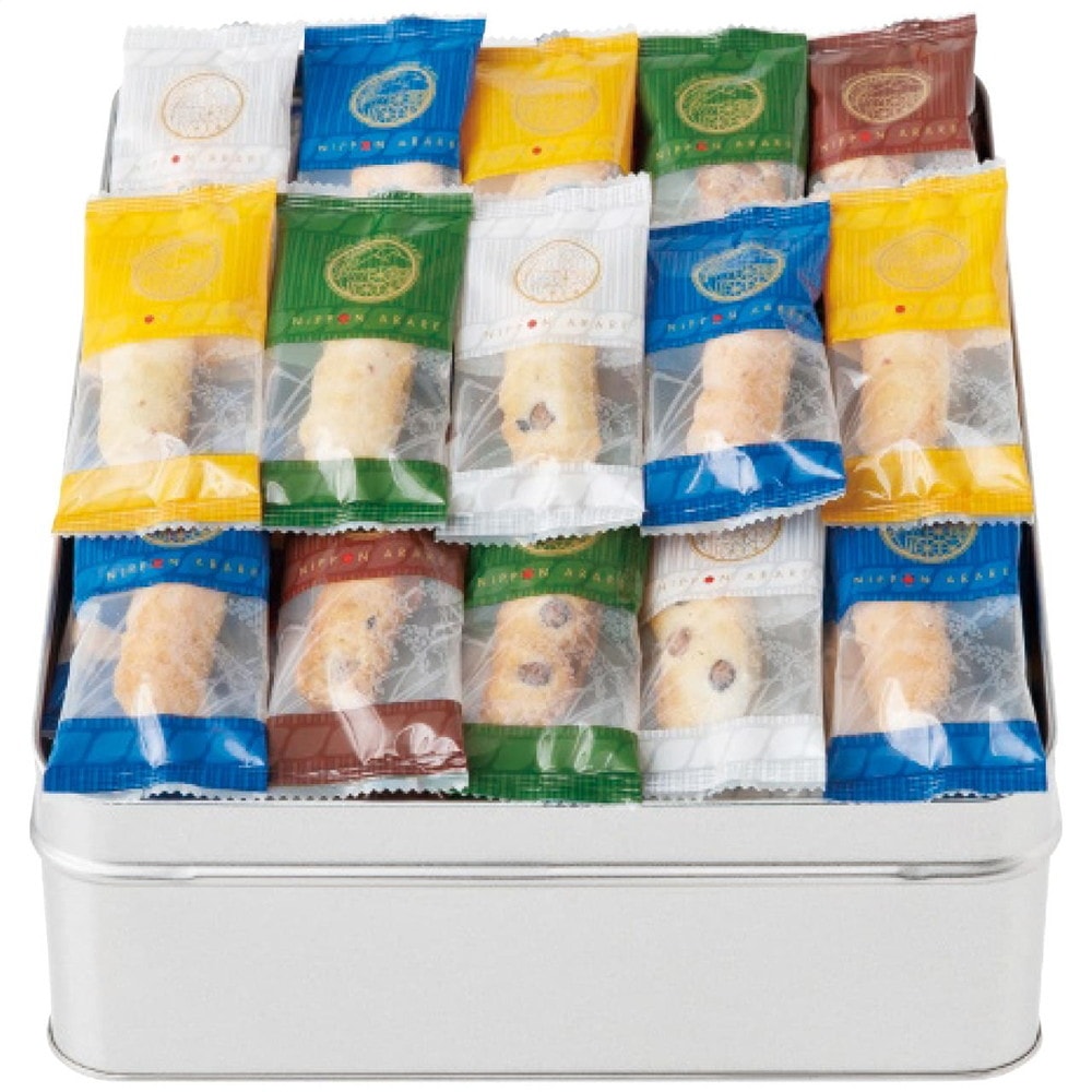 お歳暮 ギフト 2025 大阪前田製菓 にっぽんあられ 4種入 計160g 御歳暮 冬ギフト あられ 米菓