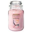 ヤンキーキャンドル YANKEE CANDLE ジャーL キャンドル アロマキャンドル ろうそく 蝋燭 お香 アロマ 癒し ヒーリング 癒し空間 リラックス 長持ち 人気 植物性 インテリア お洒落 おしゃれ かわいい フレグランス アメリカ