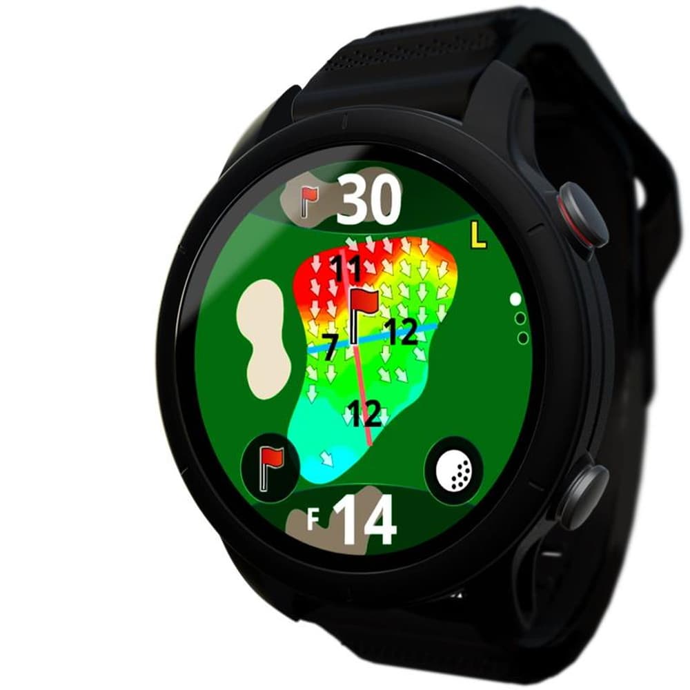テクタイト ShotNavi VELLIX V14明るく高精細な画面で視認性抜群。直射日光の下でも文字や数値がくっきりと表示されラウンド中も瞬時に情報を確認できます。コース上での判断ミスを防ぎプレーに集中できる環境を提供します。■ 送料 ・本商品は、北海道・沖縄県・その他離島へお届けの場合、追加送料が発生します。予めご了承の上ご注文ください。 ■ 備考・商品画像は、お使いのモニターの指定や閲覧環境、お部屋の照明などにより実際の商品と色味が異なる場合がございます。あらかじめご了承のうえお買い求めください。 ・品質向上やデザイン変更などにより、予告なくパッケージ・取扱説明書の内容などが変更になる場合がございます。 商品説明メーカーテクタイトブランドShotNavi外寸(ベルトを除く)Φ48×12.5mm重量28gディスプレイ1.43インチ AMOLED連続使用時間最大約15時間※バッテリーの連続使用時間は、使用機能・使用期間などにより変化します。フル充電時間約2時間充電方法マグネット充電/通信用USBケーブルバッテリーリチウムポリマーバッテリー(充電式)防水IPX7(生活防水程度)対応測位システムGPSGLONASSGalileoみちびきL1S付属品専用ウォッチケースマグネット充電/通信用USBケーブルクイックスタートガイド兼保証書色ブラックデータの更新USBストレージモードによるデータ更新