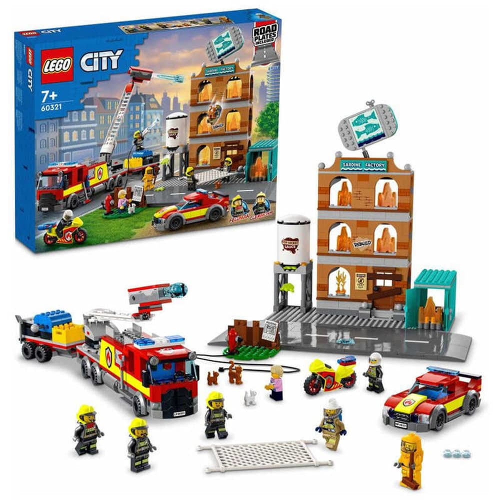 レゴブロック 消防 車 LEGOCity おもちゃ 玩具 ブロック レゴジャパン LEGO(レゴ シティ 消防訓練 60321