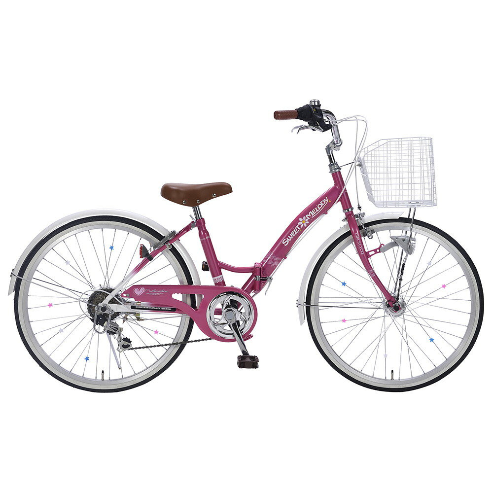 楽天市場】自転車 24インチママチャリ（カラーピンク）（スポーツ