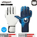 【公式】 uhlsport ( ウールシュポルト ) | ウールシュポルト アブソルートグリップタイト ハーフネガティブ | 5 〜 10号 ネイビー × フロ...