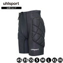 【公式】 uhlsport ( ウールシュポルト ) GK インナースパッツ | S ～ XXL メンズ / ユニセックス インナー 吸汗速乾 サイドパッド付 オールシーズン ブラック U91711