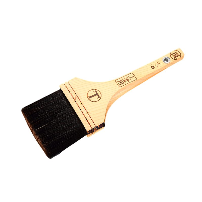 樂天商城 - マル撰 平 黒毛 30号 1001620030 刷毛 塗装 水性 DIY 最高級塗装用刷毛 ペイント刷毛 大塚刷毛製造 D