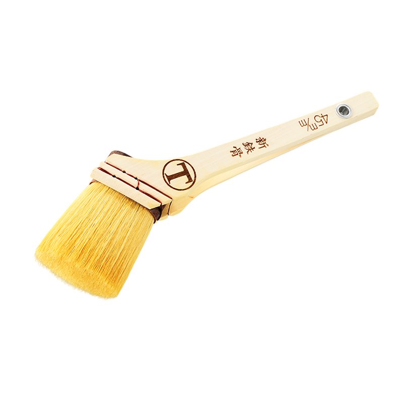 NEW新鉄骨 筋違 白毛 45mm 1031050045 刷毛 塗料 DIY 鉄骨 橋梁塗装用 大塚刷毛製造 D