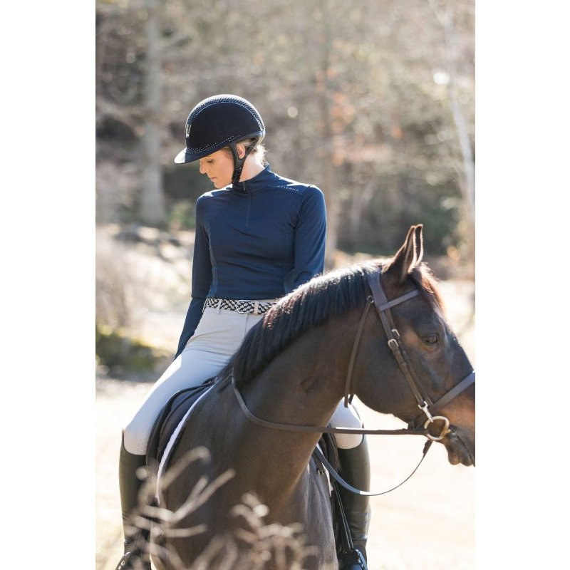 【中古】【輸入品・未使用】(8%カンマ% Black) - TuffRider Boys Patrol Light Knee Patch Breeches