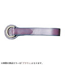 NUNN 腹帯用フック NU080 茶 馬術 乗馬 馬 革 アメリカ ナン ボRD