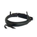 鼻革 シューマッハ コンビ クランク鼻革 4cm OT407 黒/黒 コブ フル 馬術 乗馬 馬 ドイツ OTTO SCHUMACHER オットーシューマッハ ...