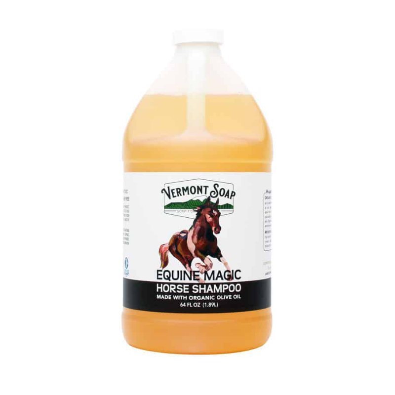 コートケア用品 オーガニック ホースシャンプー 1890ml BS110 馬術 乗馬 馬 アメリカ Vermont Soap バーモントソープ ボRD