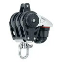 40mm Triple Carbo Block w/Cam Cleat and Becket 40mm トリプルカーボブロック カムクリート&ベケット付 2648 ボート クルーザー ハーケン HARKEN 代引不可