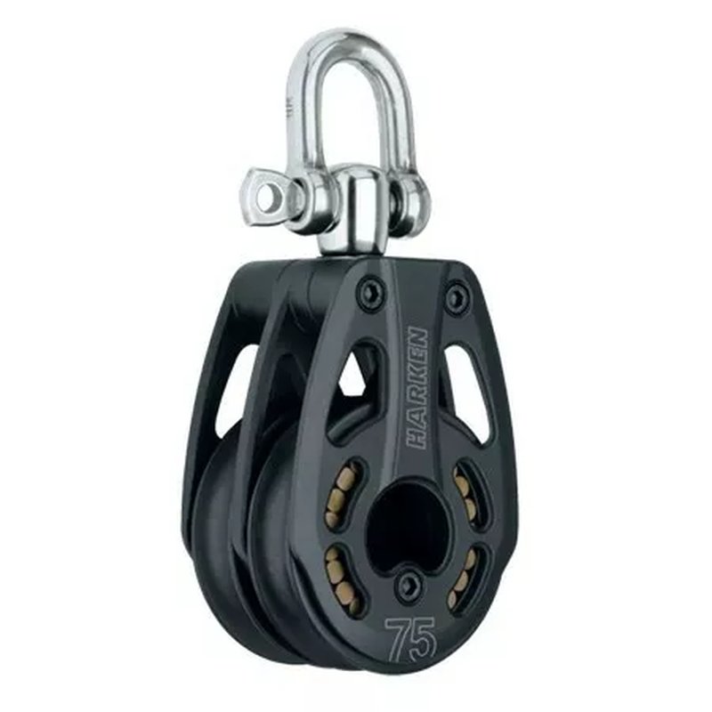 75mm Double Block 75mm ダブルブロック 3233 ボート ディンギー ビーチボート クルーザー 小型船舶 ハーケン HARKEN 代引不可