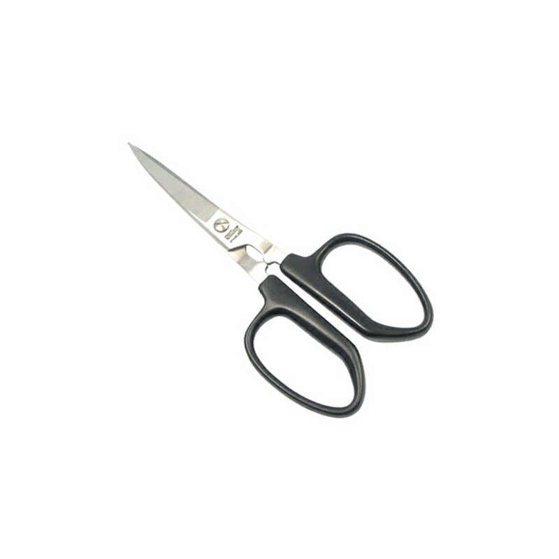 ハサミ クラフト 150mm カーブ ゴム切用 CSC-150M 10本入 裏ヒ付け 先端細 ケース付き 曲がり刃 ハイステン 工作 Silky シルキー 北S...