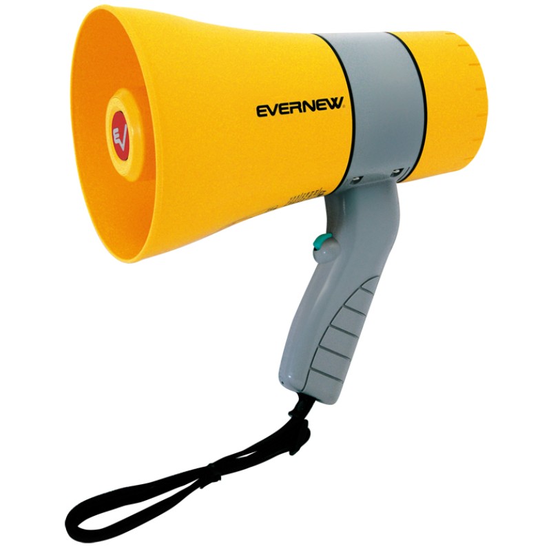 拡声器06W EKB119 イベント 運動会 拡声器 音声 ホイッスル 防滴 IP65 EVERNEW エバニュー SスD