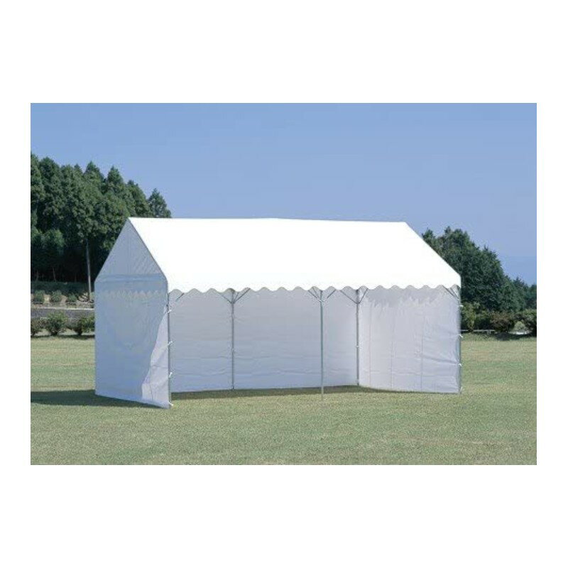 受注生産 集会用テントC型三方幕 EKA862 976×198cm イベント 運動会 集会用テント 天幕 ターポリン EVERNEW エバニュー Sス 代引不可