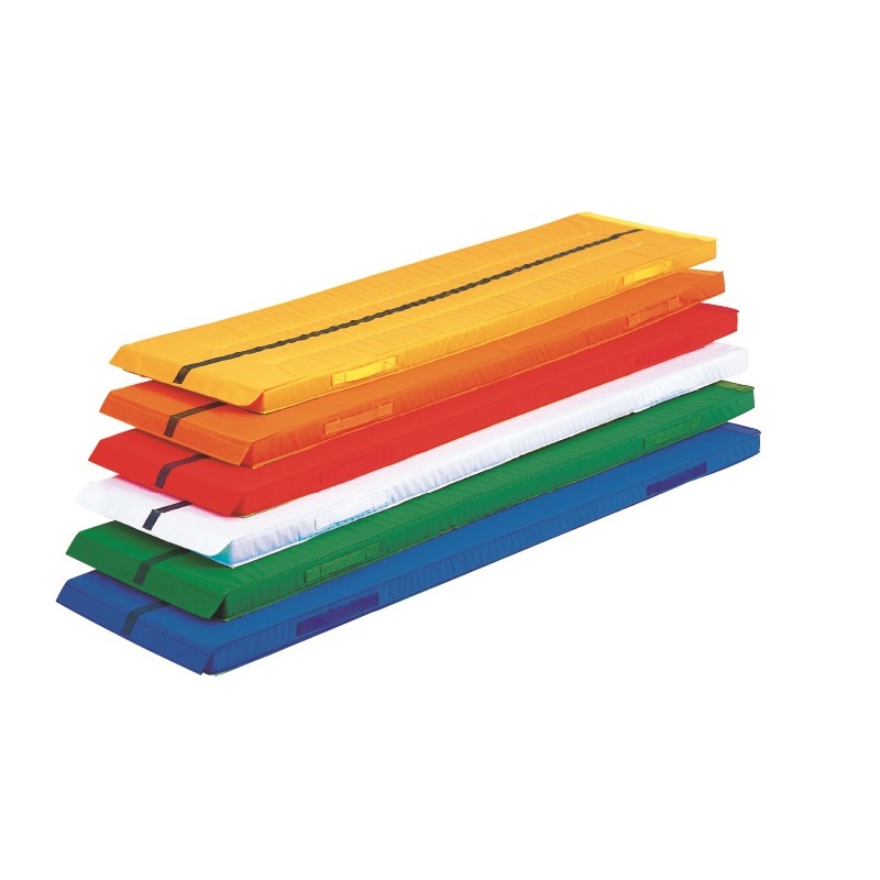 受注生産 エコカラーハーフマット連結すべり止付 EKM431 カラー選択 50×200×5 体操 カラー体操マット 抗菌 合成スポンジ EVERNEW エバニュー Sス 代引不可