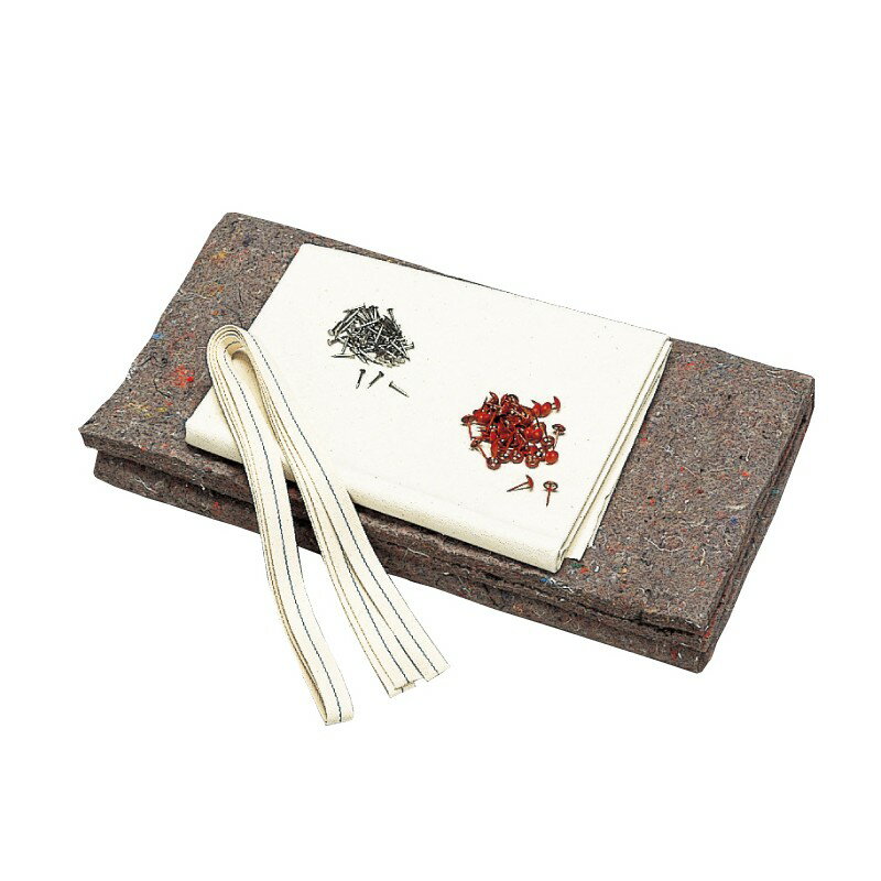 とび箱リペアセット 135 EKF325 体操 とび箱 リペアセット 帆布 フェルト テープ 釘 鋲 EVERNEW エバニュー SスD