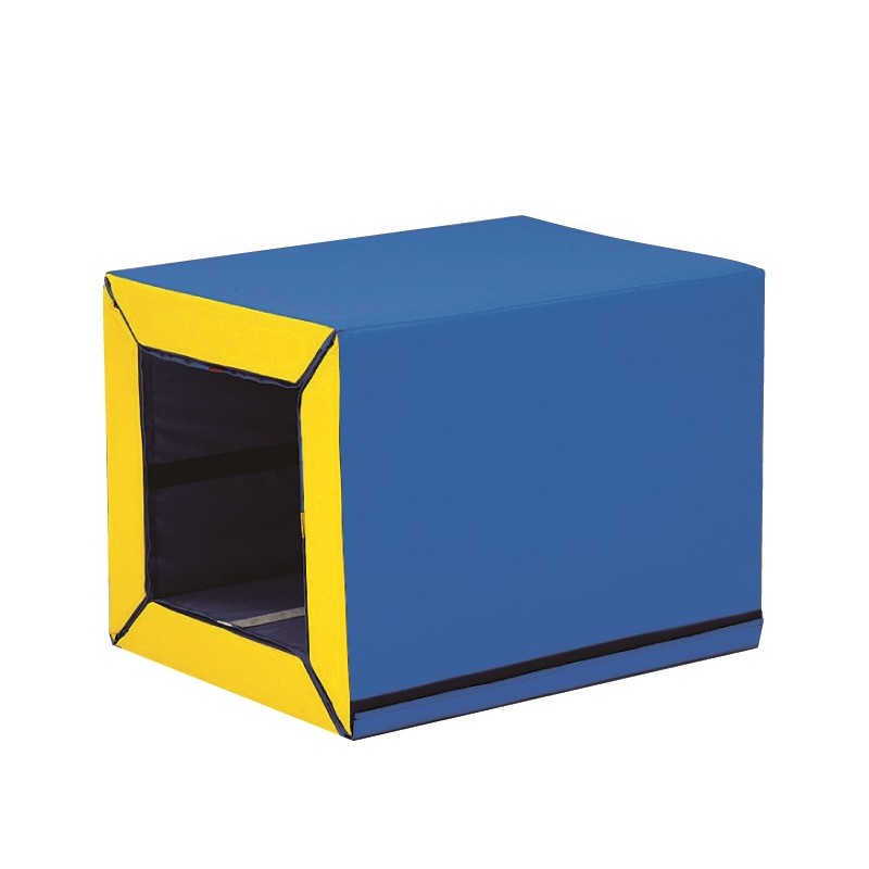 受注生産 ブロックマット 4色ライン入り EKH129 60×80×60cm 体操 ブロックマット ターポリン 防炎 ウレタンフォーム EVERNEW エバニュー Sス 代引不可