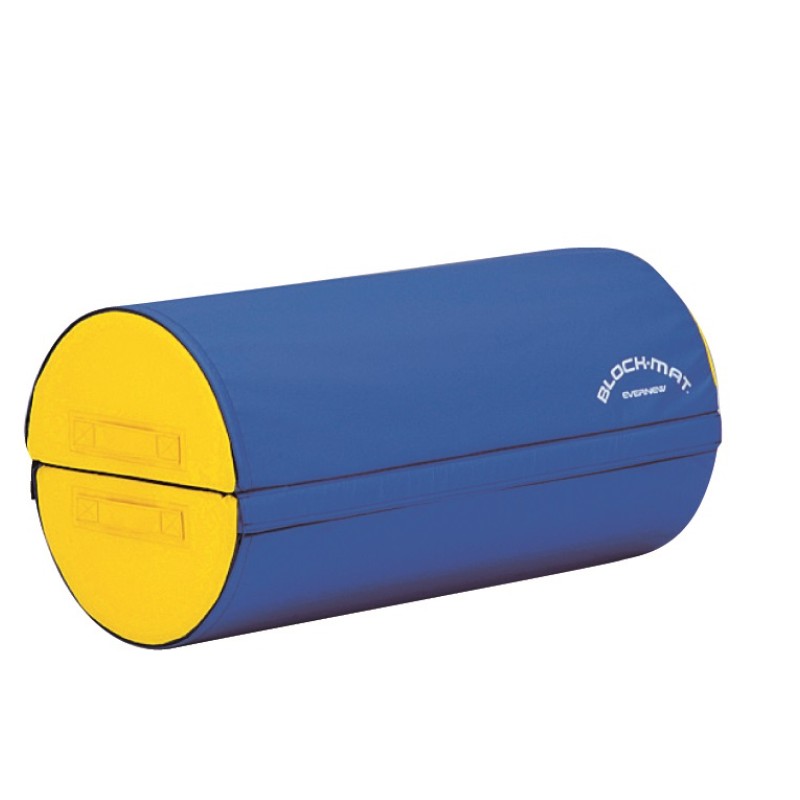 受注生産 ブロックマット 半円 EKH186 40×80cm 体操 ブロックマット ターポリン 防炎 ウレタンフォーム EVERNEW エバニュー Sス 代引不可