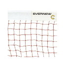 バドミントンネット B103 EKD104 球技 バドミントン プレルボール ネット ビニロン20s ポリエステル EVERNEW エバニュー SスD