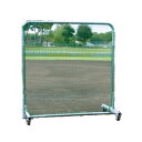 受注生産 防球ネットDX 3×2CS EKC207 シルバー 300×100×205cm 球技 防球ネット スチール ポリエチレン440T EVERNEW エバ...