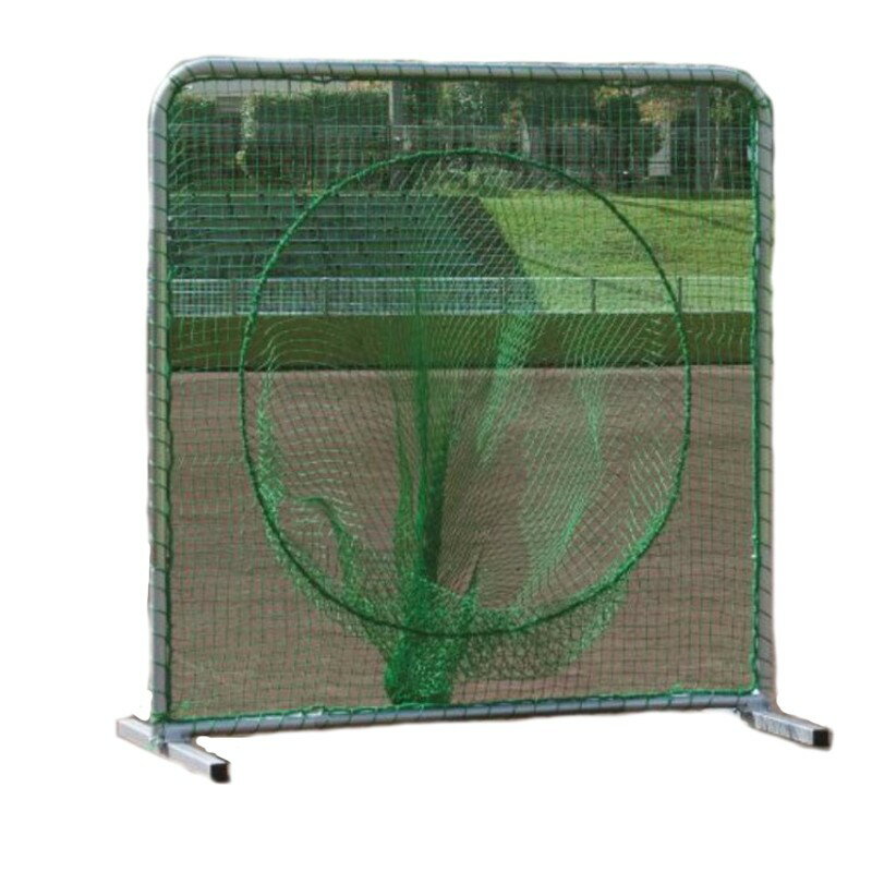 受注生産 ティーバッティングネット ST EKC182 200×90×203cm 球技 防球ネット 緑 スチール ポリエチレン440T EVERNEW エバニュー Sス 代引不可