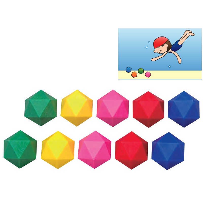 ダイブボールEV EHA109 水泳 水泳用遊具 PVC 等辺20面体 PAT EVERNEW エバニュー SスD