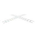 4色マルチラダーロープ ETE063 254×50cmトレーニング トレーニング用品-PVC-ポリプロピレン EVERNEW エバニュー SスD