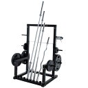 シャフトラックBK ETB607 トレーニング ラック シャフト8本収納可 プレートラック8ヶ所付 EVERNEW エバニュー Sス 代引不可(4)