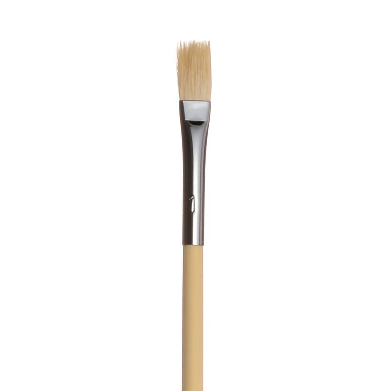 Rakuten - マルテー 高級ポスター 平筆 1号 1317230010 筆 文具 文房具 絵筆 絵画 レタリング 塗り込み 日本画 彩色 イラスト 染色 大塚刷毛製造 D 送料無料 メール便