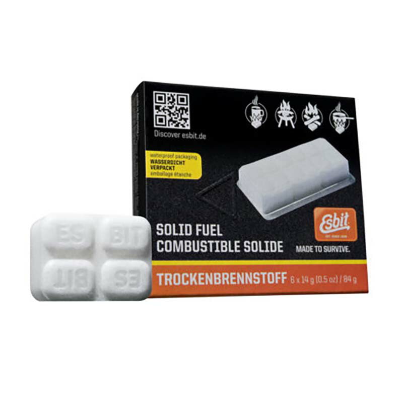 エスビット 固形燃料 ミリタリー 14g×6個 ES11220000 30箱入 ESBIT アウトドア 燃料 飯塚カンパニー ミSD