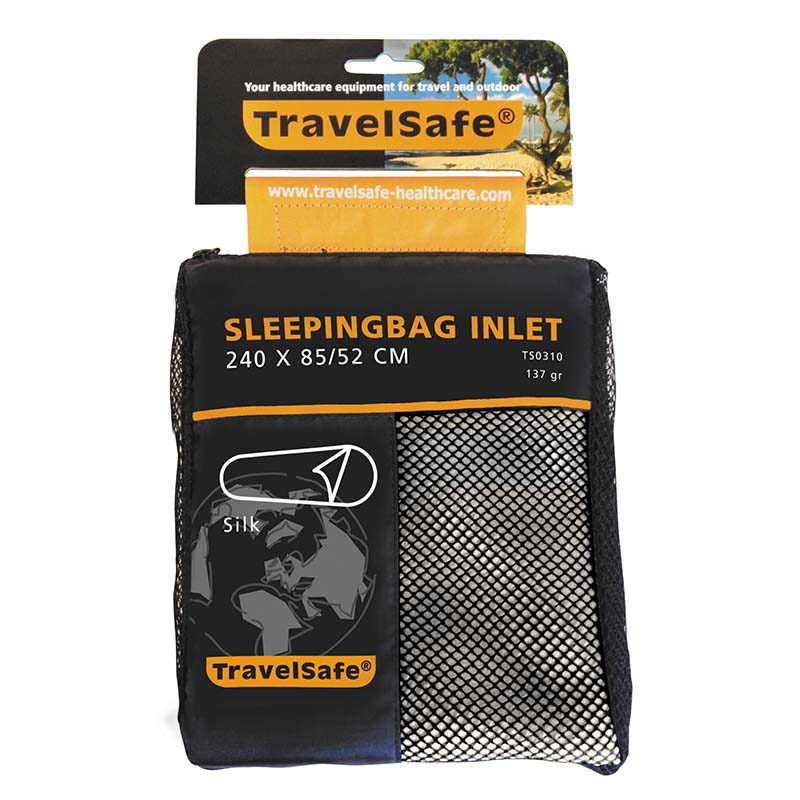 シーツ スリーピングバッグ インレット シルク マミー型 トラベルセーフ TS03100000 TRAVELSAFE アウトドア 寝袋 保温 飯塚カンパニー ミSD uscire-10021835 プラスワイズ ホームセンター店 サンプル画像2