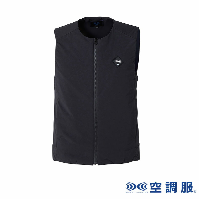 サーマルギア(R) 発熱防寒ベスト TG22101 S M L LL 3L 4L ブラック ベスト本体 収納内ポケット端子 ヒ..