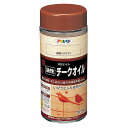 油性塗料 チークオイル 300ml 透明 油性 塗料 塗装 屋内 木部 ツヤ消し アサヒペン 福KD