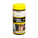 油性塗料 油性超耐久屋外用ニス 300ml 油性 塗料 ニス 塗装 屋外 木部 紫外線吸収 アサヒペン 福KD