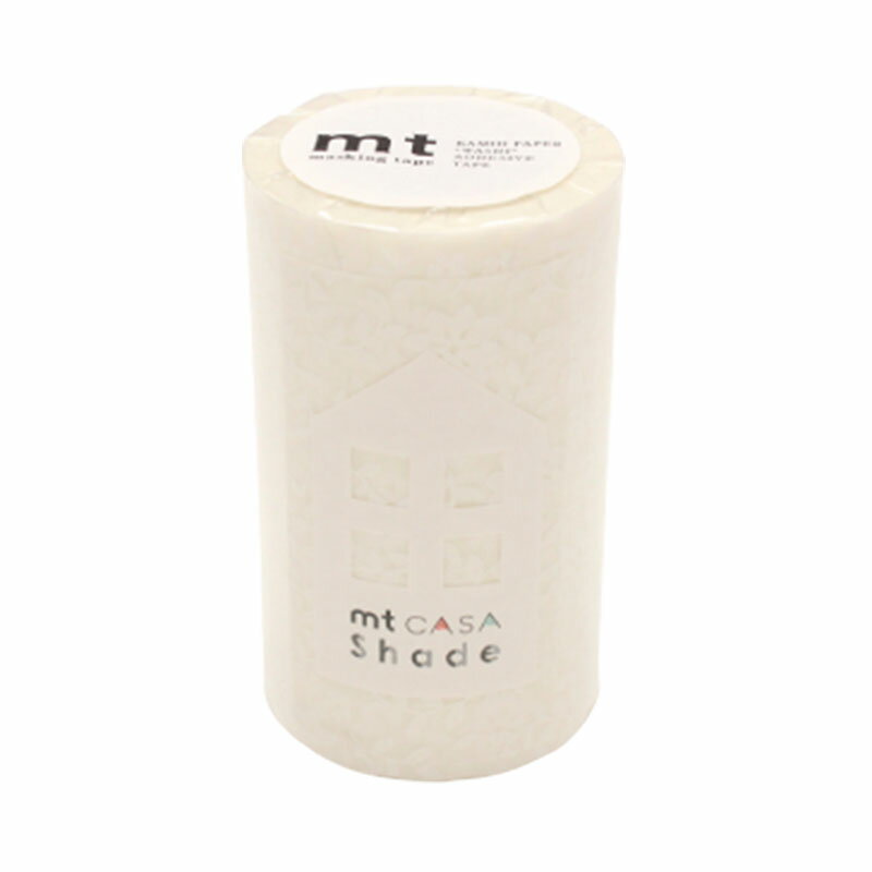 窓ガラス用テープ mt casa shade レース 花 MTCS9003 シェード 90mm×10m巻 マスキングテープ 窓 ガラス..