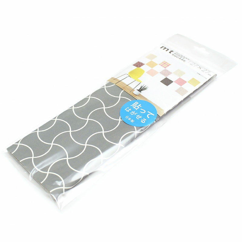 リメイクシート スクエア mt casa REMAKE SHEET SQUARE 分銅繋ぎ 利休鼠 MTCARS041 270mm×270mm DIY カ..