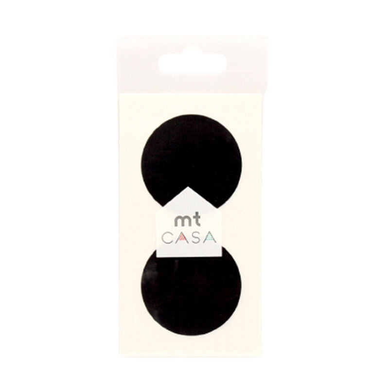 シール mt casa seal マットブラック MTCDS011 直径50mm 5シート 10ピース DIY カモ井加工紙 Lク 代引不可