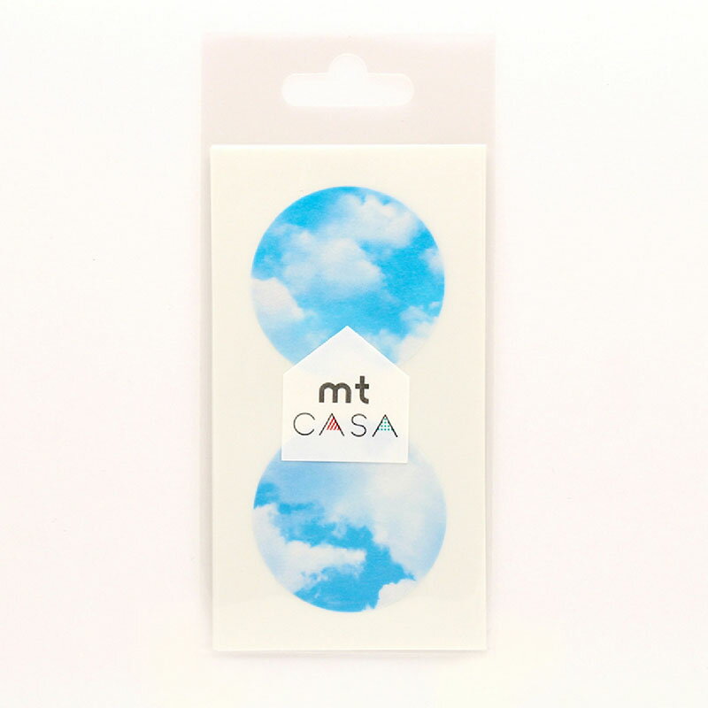 樂天商城 - シール mt casa seal 青空 MTCDS019 直径50mm 5シート 10ピース DIY カモ井加工紙 Lク 代引不可