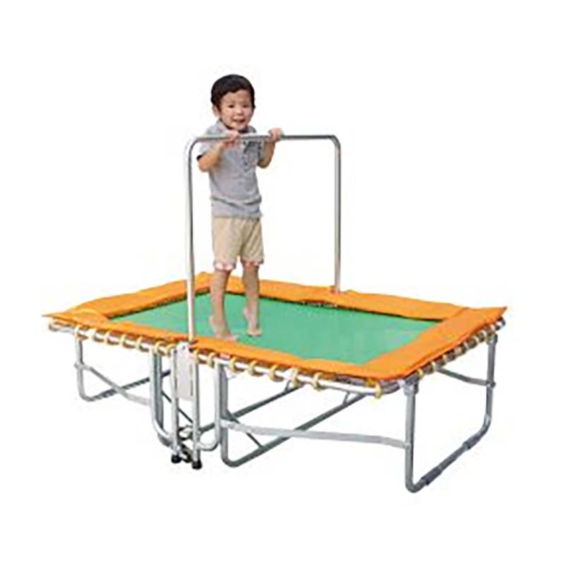 遊具 トランポリン 小型ジュニアジャンプT型 安全カバー付 20382 折りたたみ式 遊び 子供 キッズ 運動 トッケン Tokken 代引不可