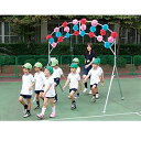 小型入退場門 D型 120140 子供 キッズ 運動 運動会 お遊戯会 入園式 卒園式 門 ゲート 室内 遊具 トッケン Tokken 代引不可