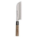 包丁 小鍛治誠光作 白鋼本職用 鎌庖丁 鎌薄刃庖丁 水牛柄付き M903 165mm 三木刃物製作所 三冨D