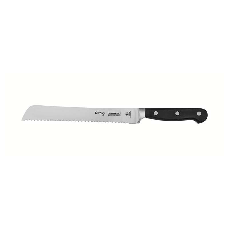 プラスワイズ ホームセンター店のナイフ ブレッドナイフ 波刃 24009/108 包丁 パン切り包丁 センチュリー トラモンティーナ 福KD｜アングル2